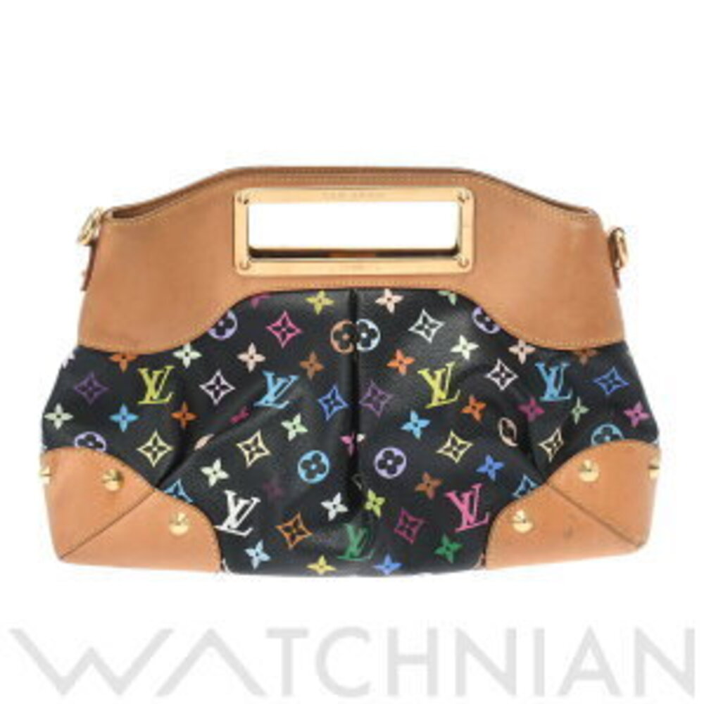 Louis Vuitton Jodie Noir Black Monogram Multicolor Handbag